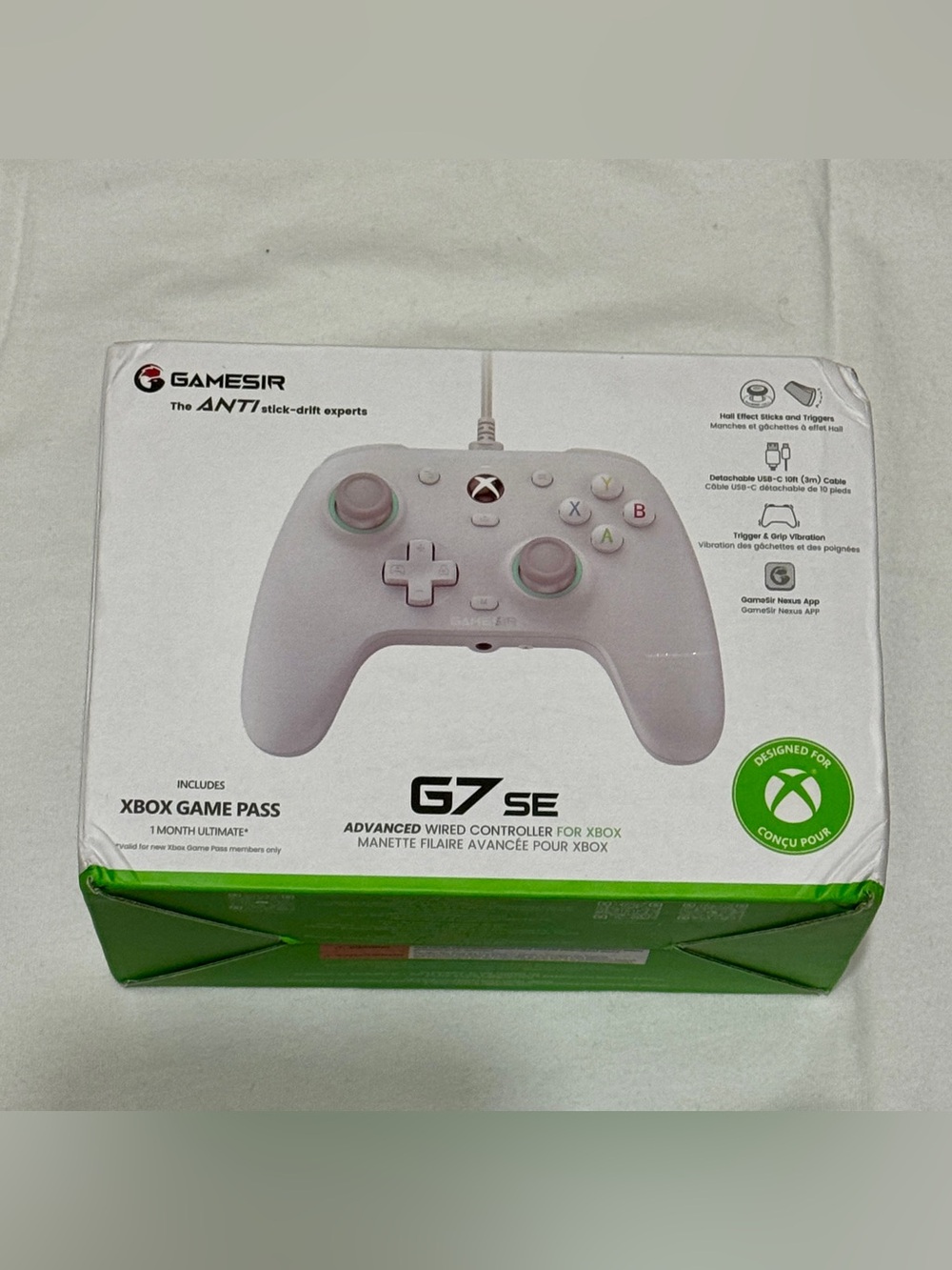 Gamesir G7 SE Wired Xbox Controller - White